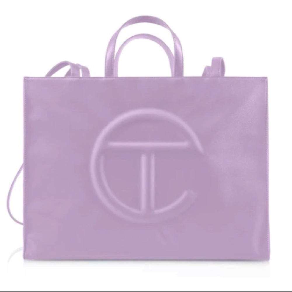 Brand New Authentic Telfar Large Lavender Shopping Bag